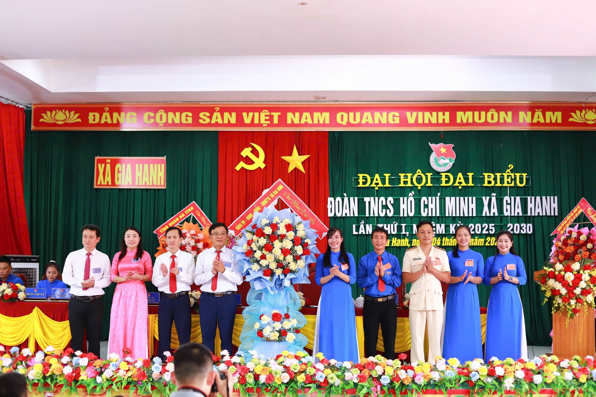 Đại hội đại biểu Đoàn thanh niên xã Gia Hanh lần thứ I, nhiệm kỳ 2025 - 2030
