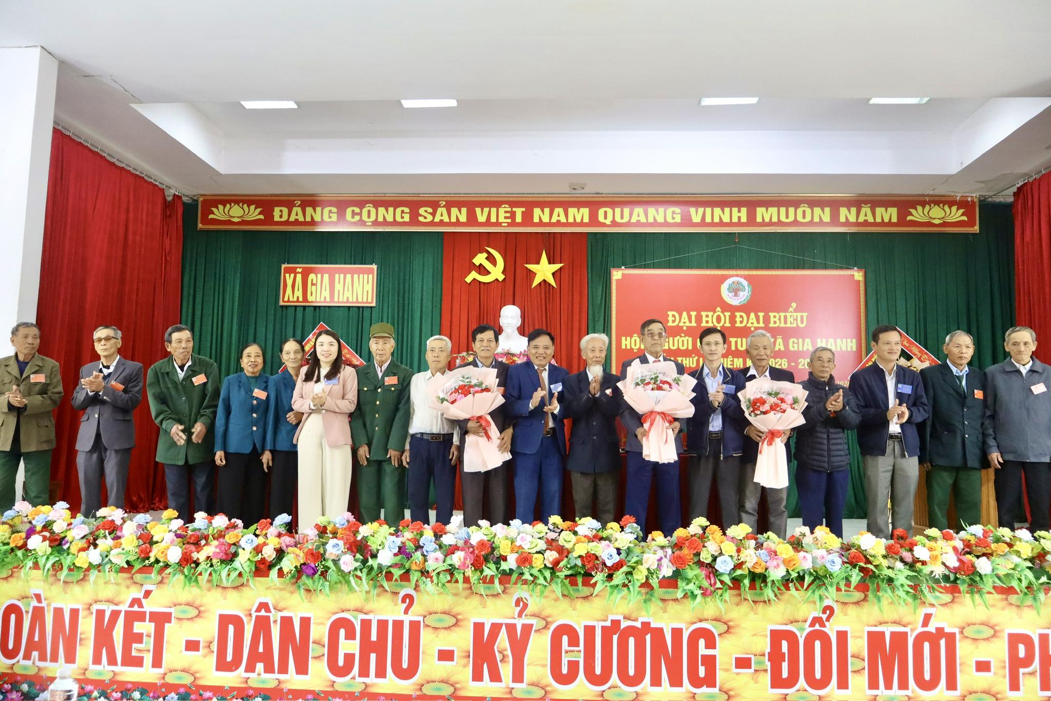 Đại hội đại biểu Hội Người cao tuổi xã Gia Hanh lần thứ I, nhiệm kỳ 2026 - 2031