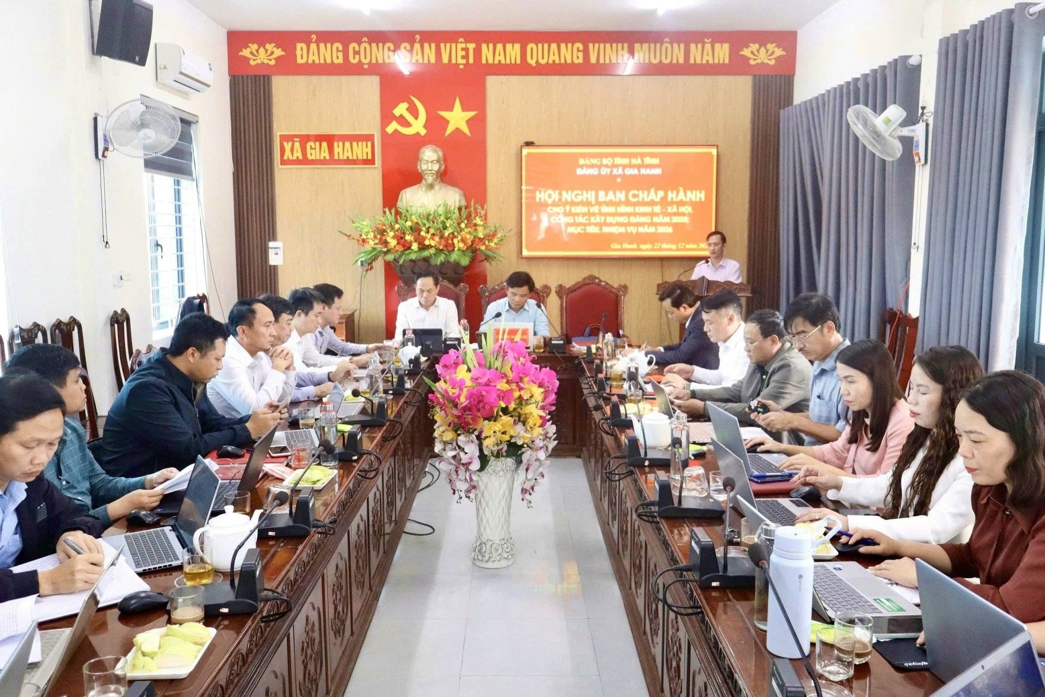 Ban Chấp hành Đảng bộ xã Gia Hanh cho ý kiến về phát triển kinh tế – xã hội, công tác xây dựng Đảng 