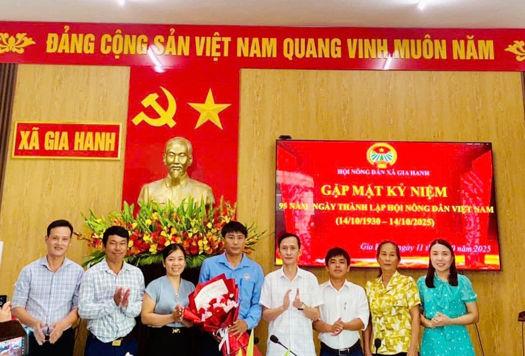 Hội Nông dân xã Gia Hanh tổ chức Hội nghị Ban chấp hành lần thứ nhất, nhiệm kỳ 2025 - 2030 