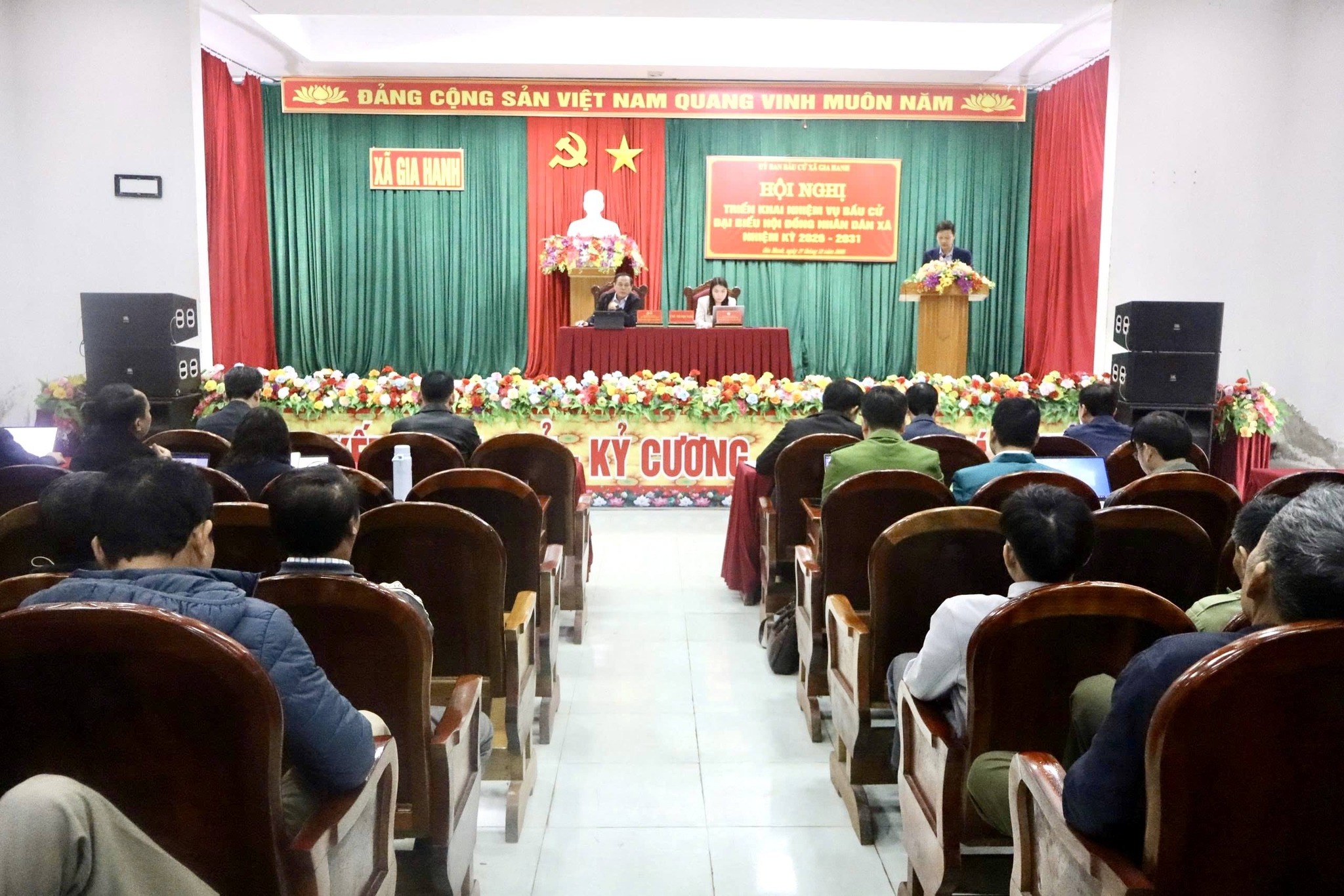 Gia Hanh triển khai nhiệm vụ bầu cử đại biểu HĐND xã, nhiệm kỳ 2026 – 2031