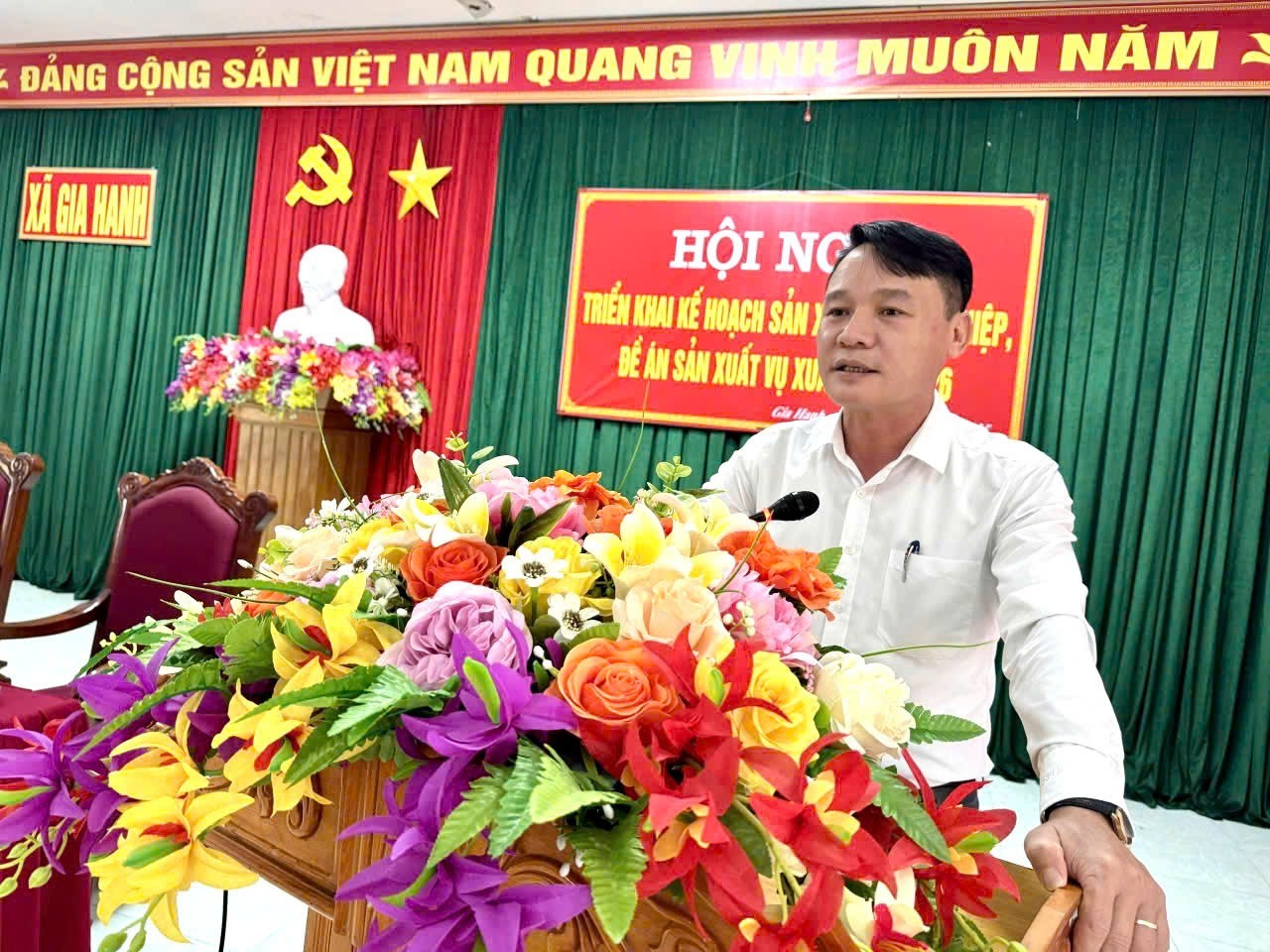 Gia Hanh triển khai kế hoạch sản xuất nông nghiệp, đề án sản xuất vụ xuân năm 2026