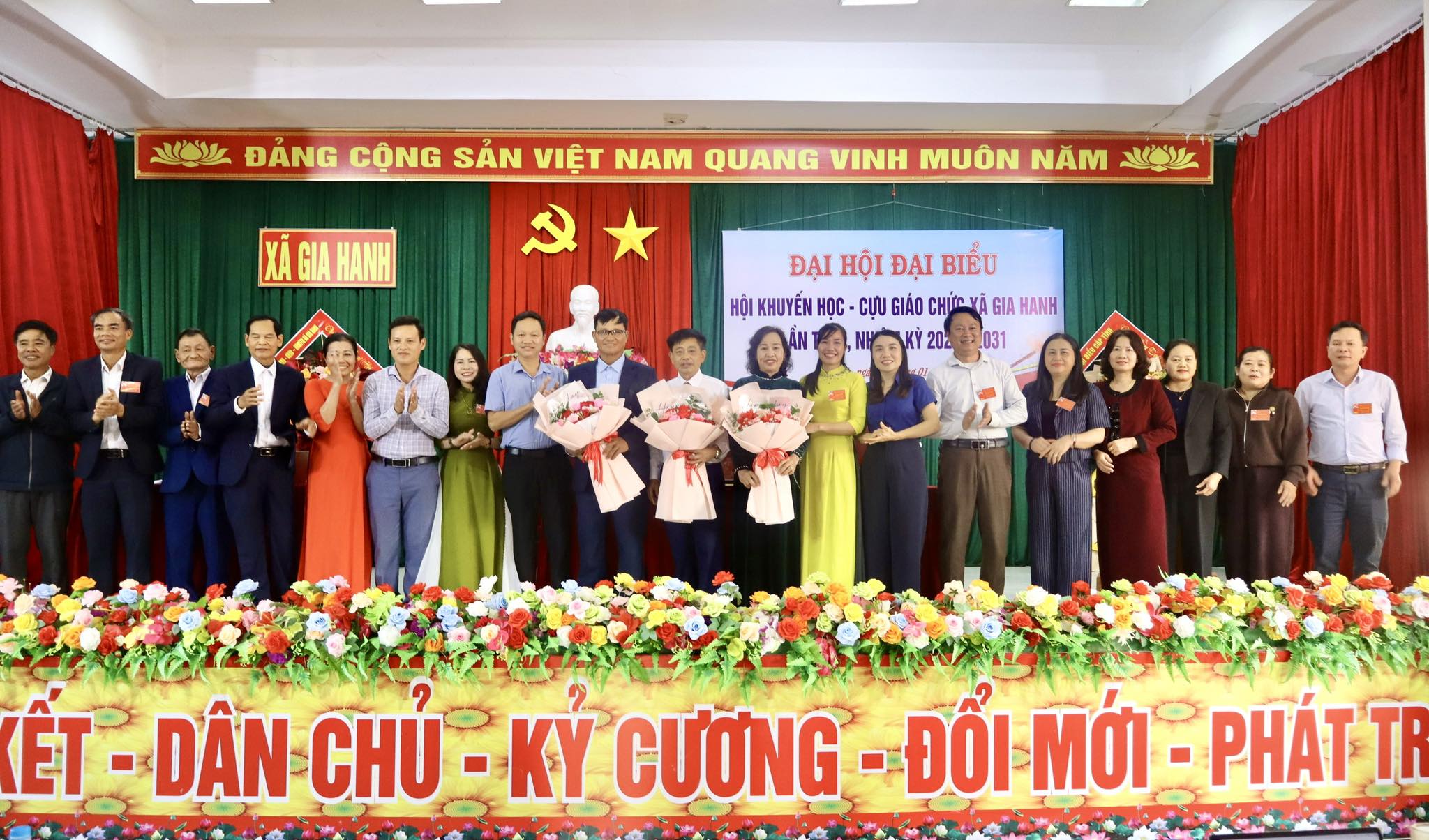 Đại hội đại biểu Hội Khuyến học - Cựu giáo chức xã Gia Hanh lần thứ I, nhiệm kỳ 2026 - 2031