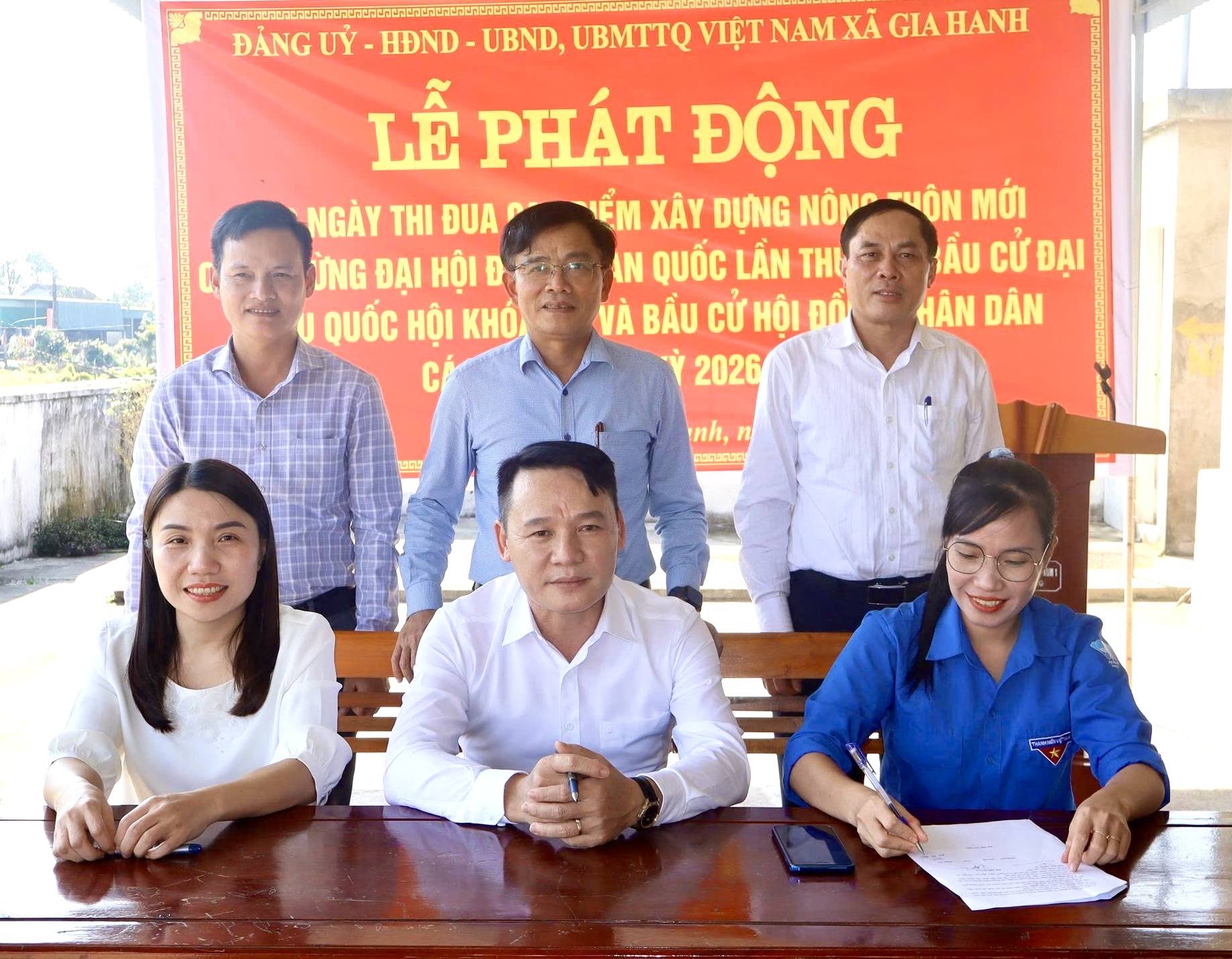 Gia Hanh phát động 60 ngày cao điểm xây dựng nông thôn mới