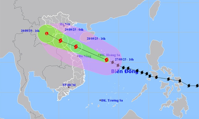 Tin bão khẩn cấp - cơn bão số 10 (Bualoi)