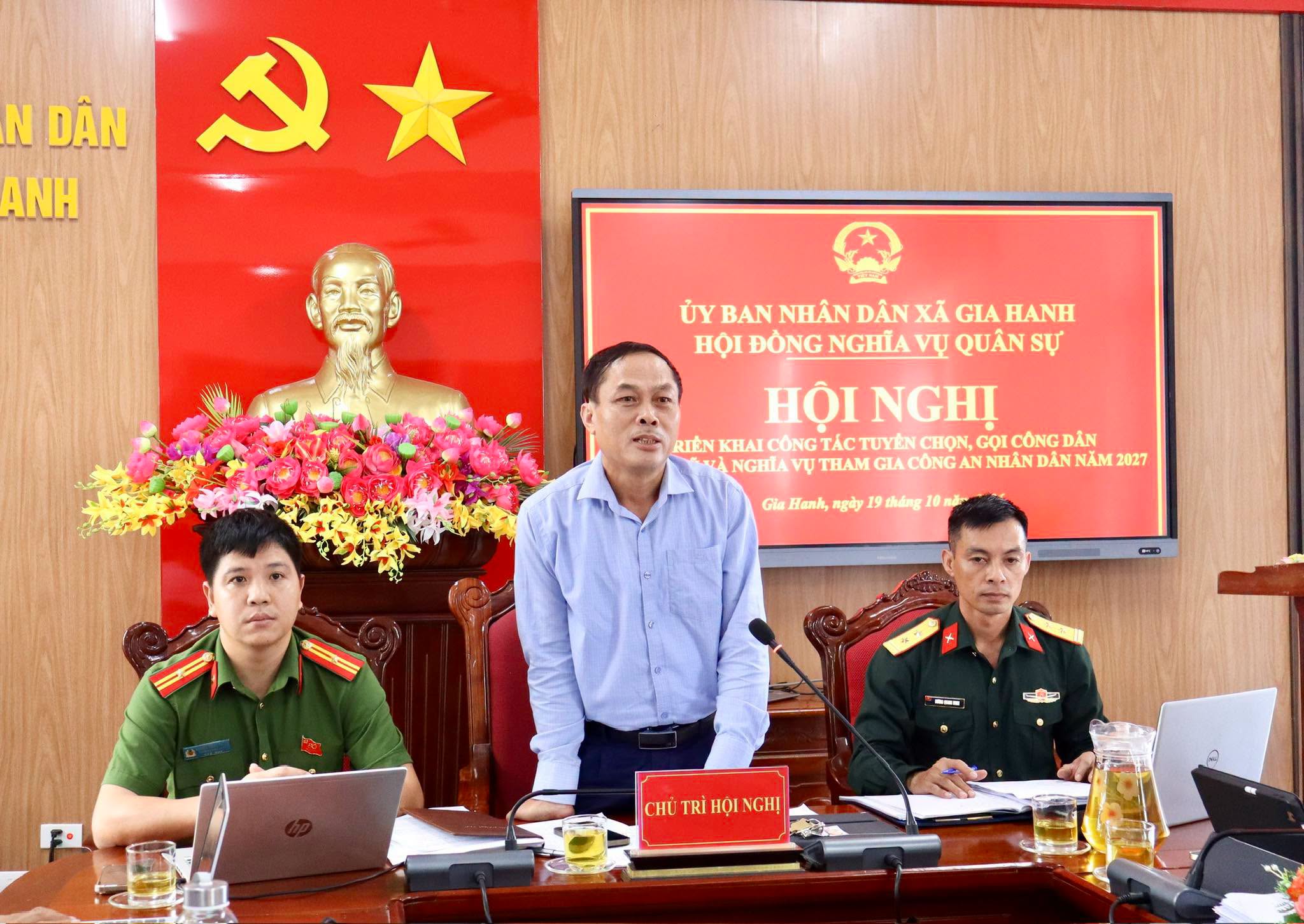 Gia Hanh triển khai công tác tuyển quân năm 2027