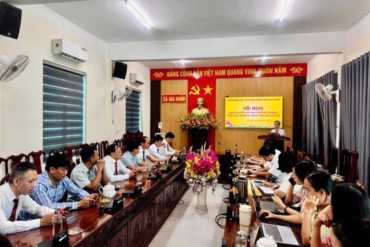 Đảng bộ các cơ quan Đảng xã Gia Hanh đánh giá kết quả hoạt động quý III/2026, triển khai nhiệm vụ thời gian tới