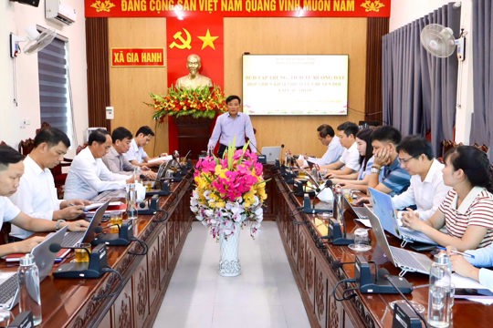 Gia Hanh triển khai nhiệm vụ chuyển đổi ruộng đất lần 3 