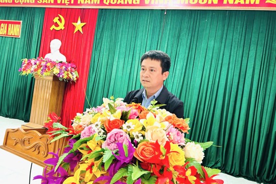 Xã Gia Hanh tổ chức tập huấn triển khai một số nội dung về công tác chuyển đổi số cho các Tổ chuyển đổi số cộng đồng trên địa bàn xã Gia Hanh