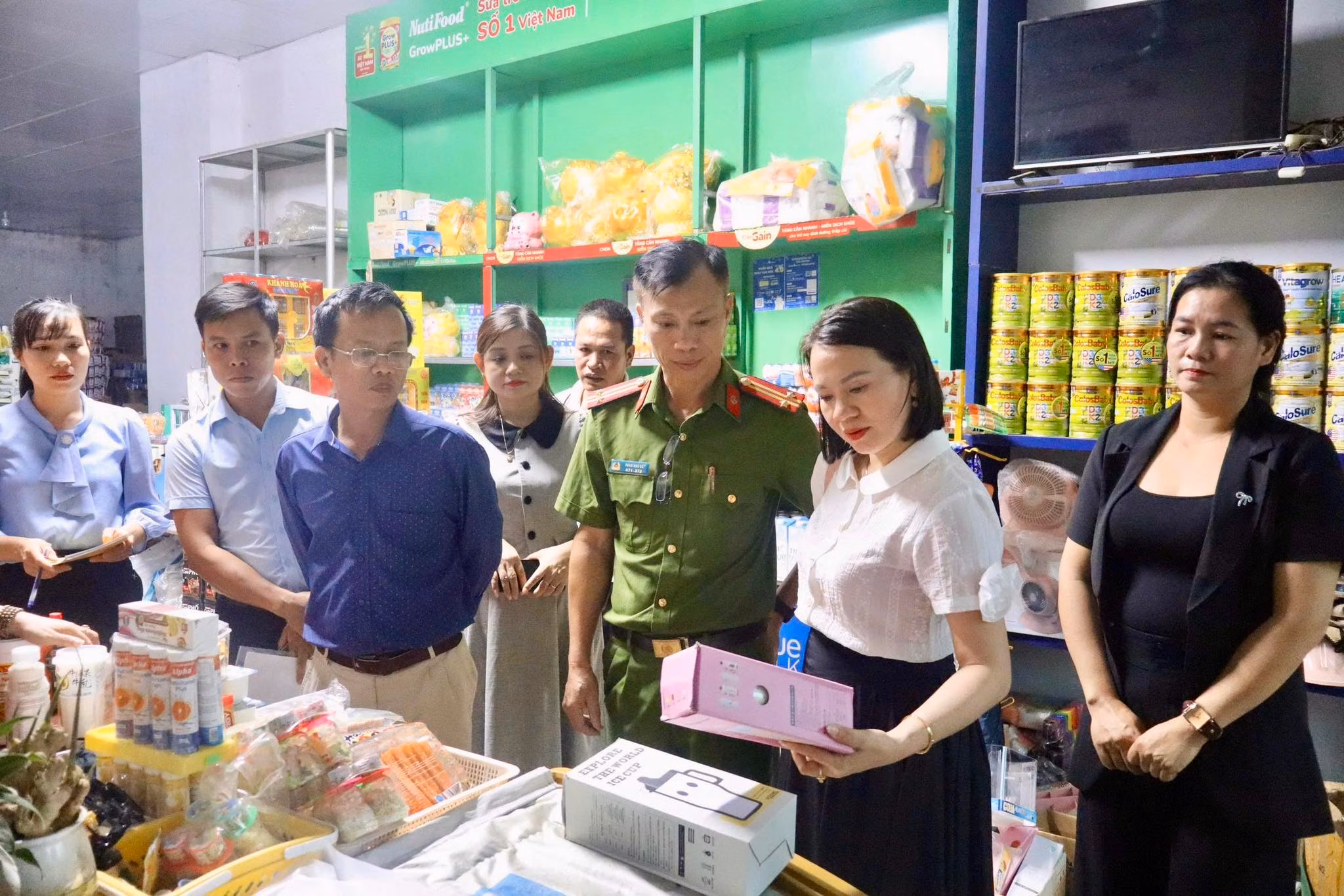 Xã Gia Hanh tăng cường kiểm tra về an toàn thực phẩm 