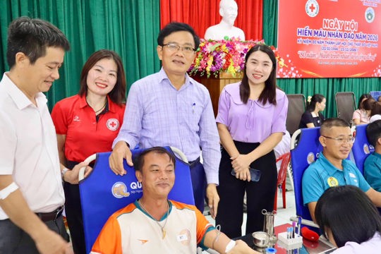 Gia Hanh tiếp nhận 129 đơn vị máu trong Ngày hội hiến máu tình nguyện năm 2026