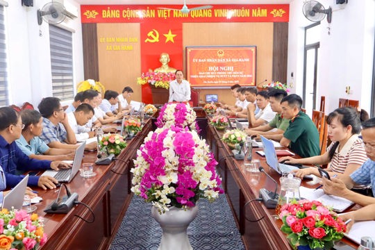 Gia Hanh chủ động phương án ứng phó thiên tai năm 2026 