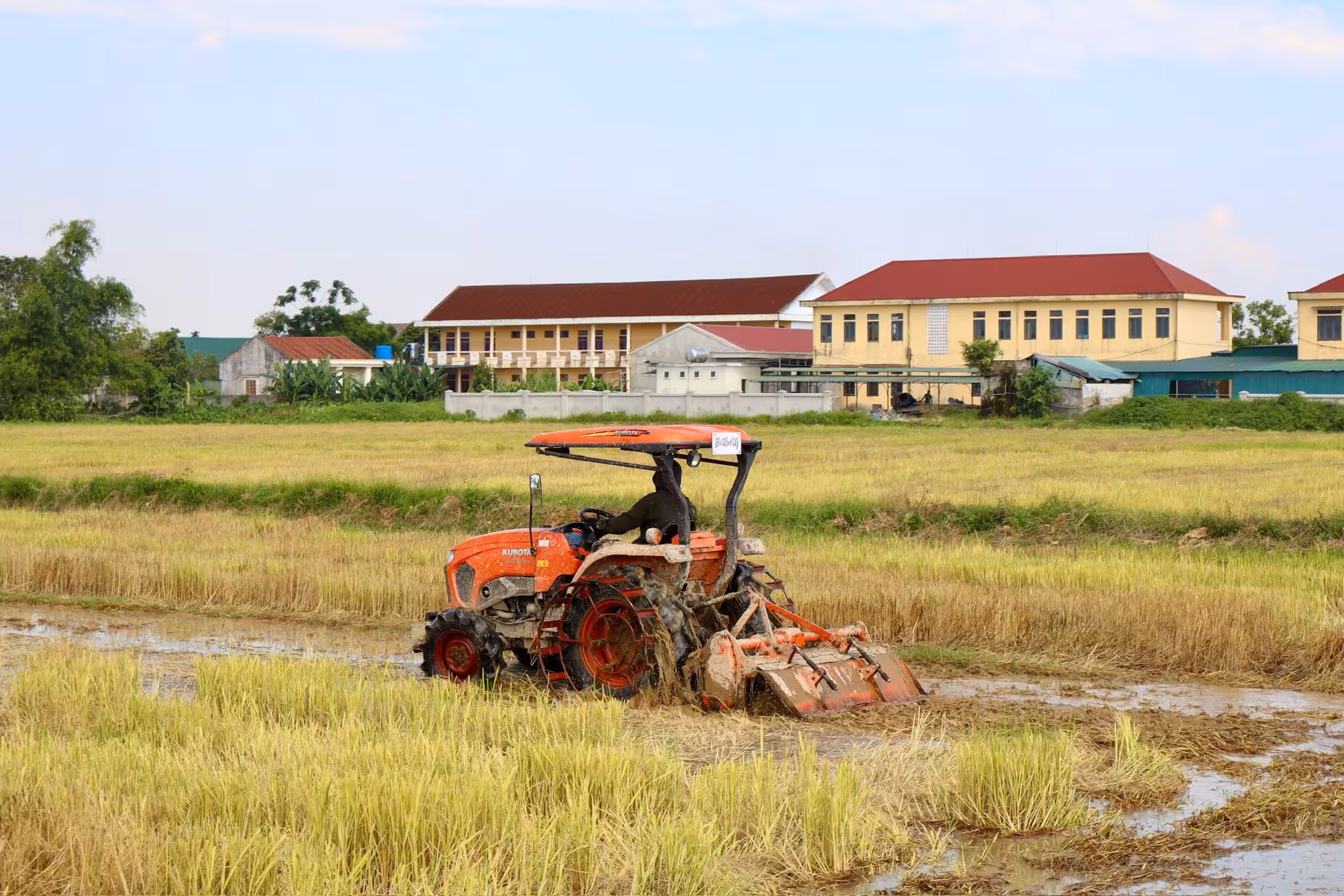 Nông dân Gia Hanh khẩn trương làm đất, sẵn sàng cho vụ Hè Thu 2026