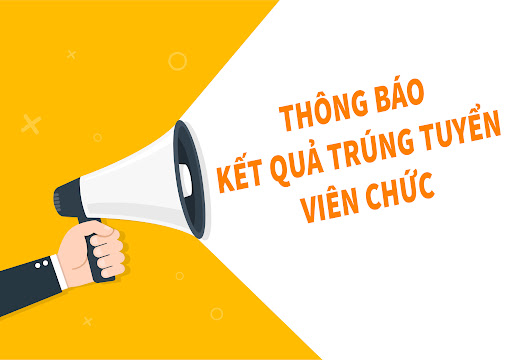 Công nhận kết quả trúng tuyển viên chức trung tâm dịch vụ tổng hợp năm 2026