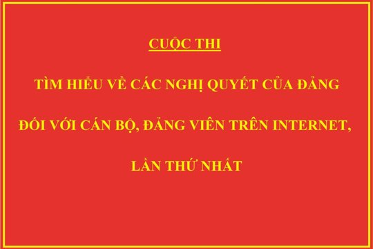 Xã Gia Hanh phát động hưởng ứng cuộc thi trực tuyến Tìm hiểu các về các Nghị quyết của Đảng đối với cán bộ, đảng viên trên internet lần thứ I 
