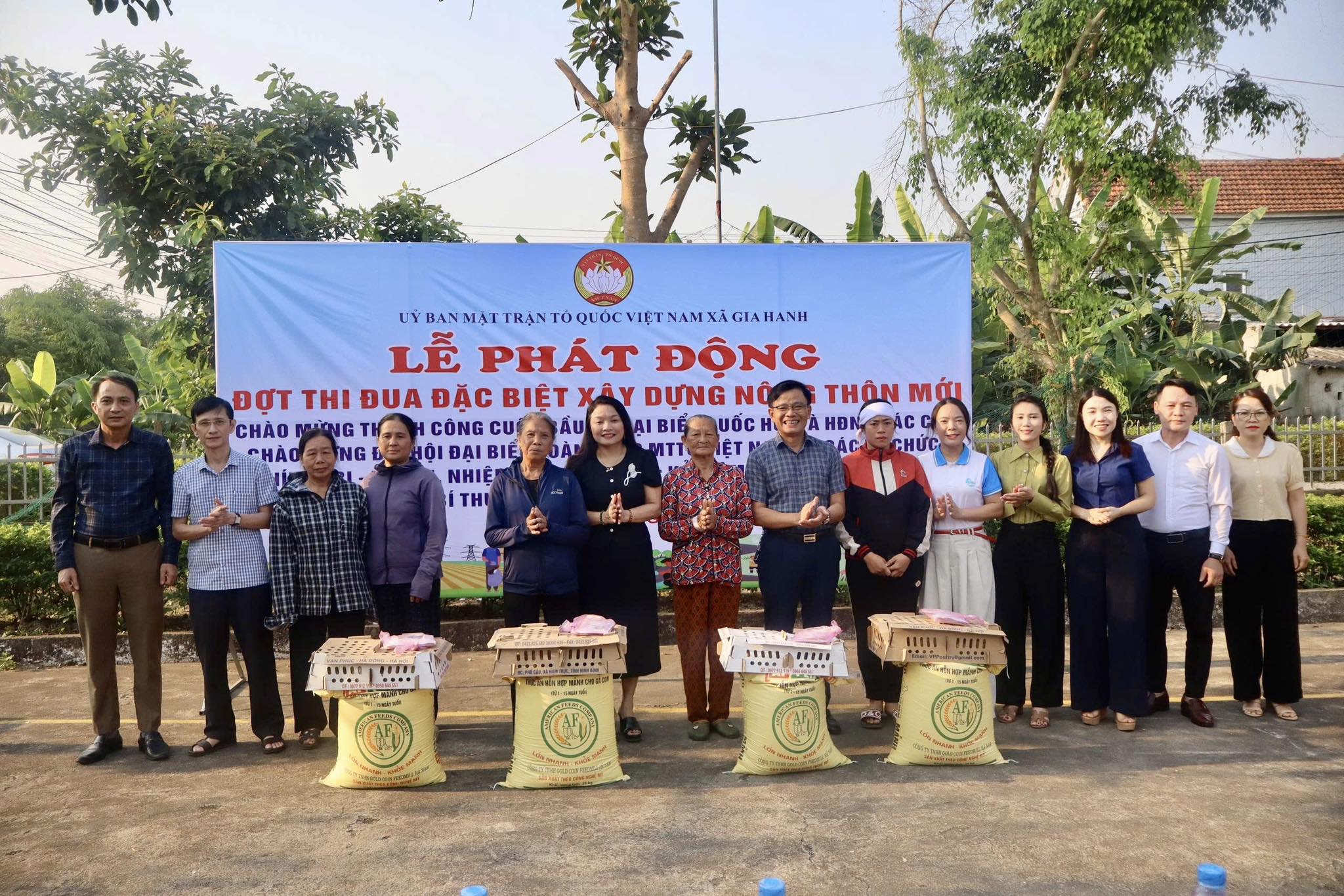 Gia Hanh phát động đợt thi đua đặc biệt ra quân xây dựng nông thôn mới 